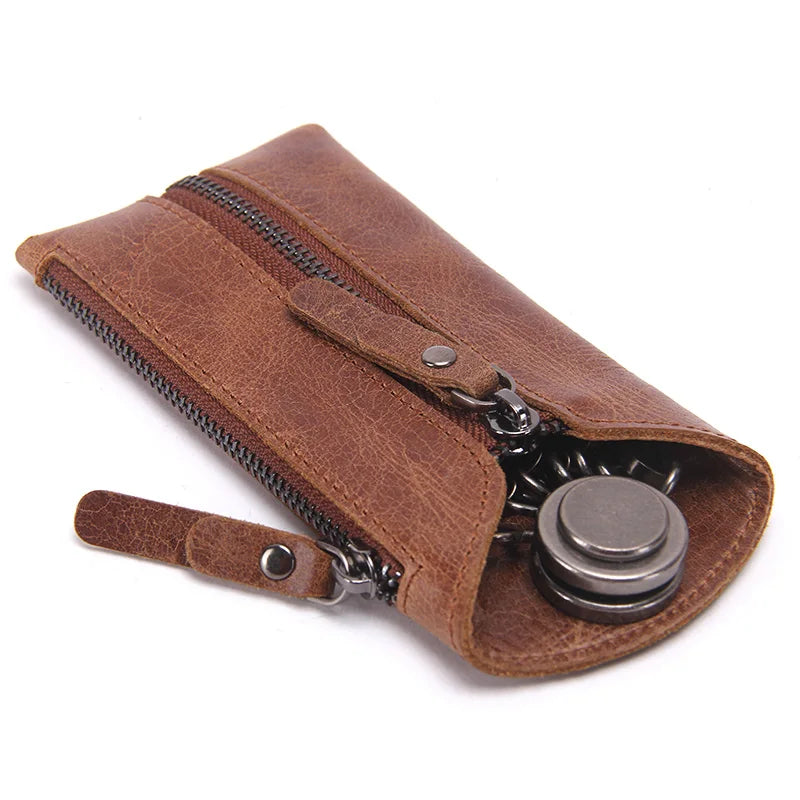 100% Genuine Leather Key Wallet