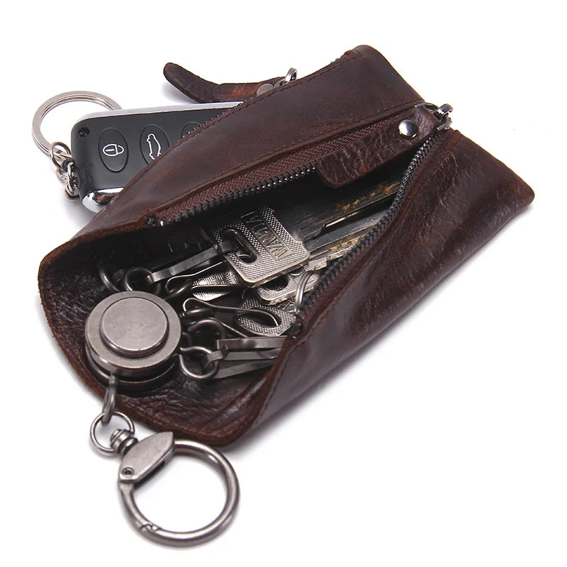 100% Genuine Leather Key Wallet