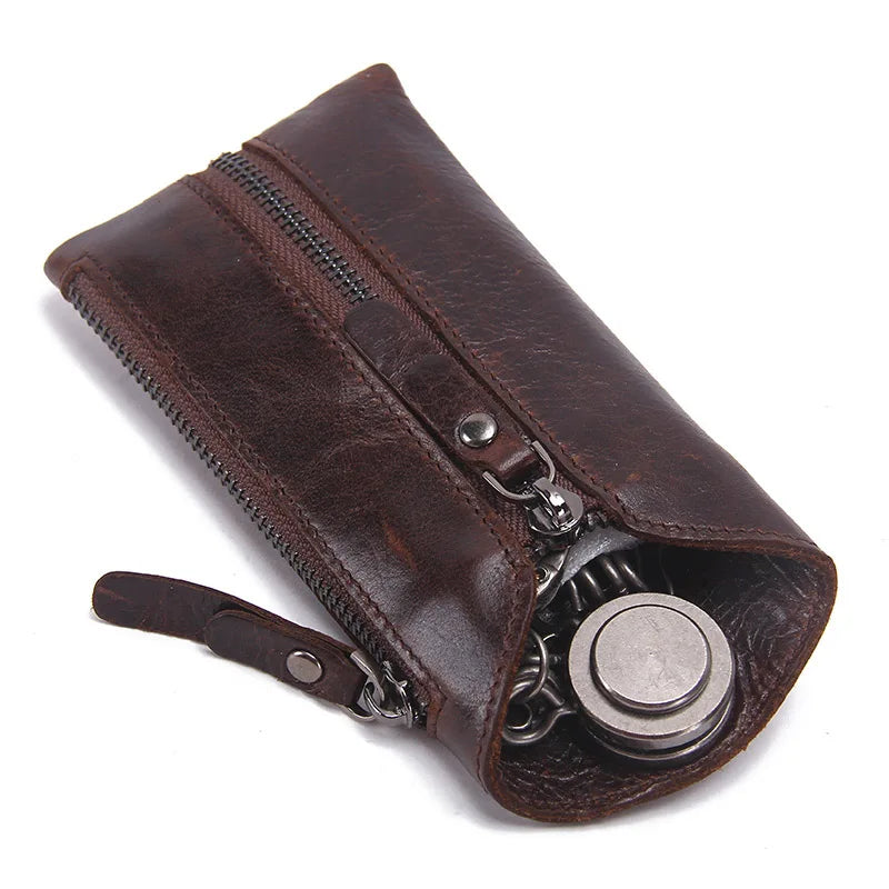 100% Genuine Leather Key Wallet