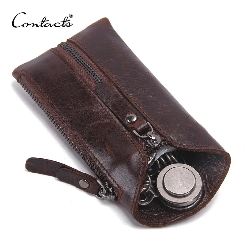 100% Genuine Leather Key Wallet